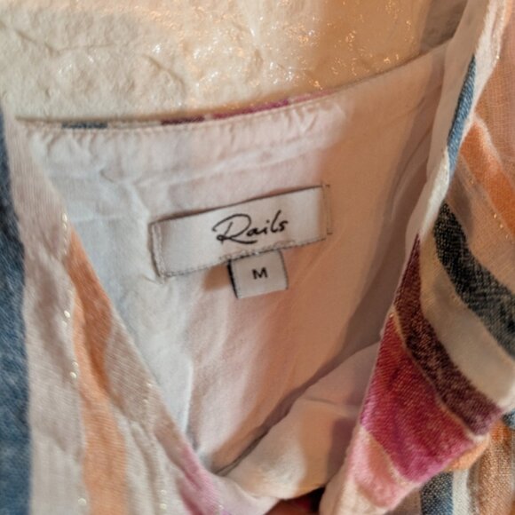 Rails Striped Multicolor Mini Dress - Picture 4 of 6